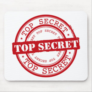 Top Secret Seal Mouse Pad