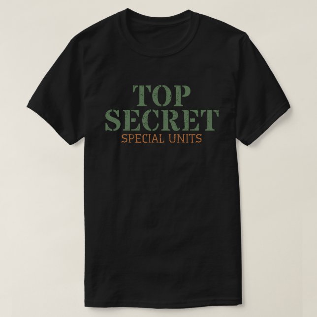 Top Secret Special Units (Design Front)