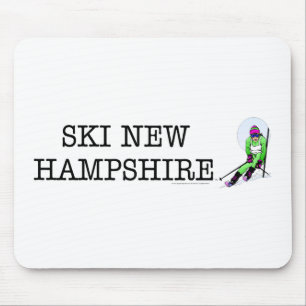 TOP Ski New Hampshire Mouse Pad