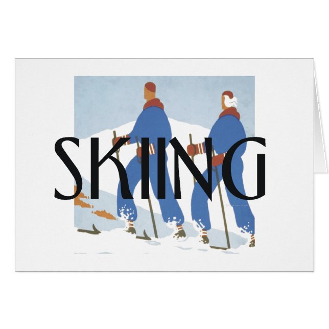 TOP Skiing (Front Horizontal)