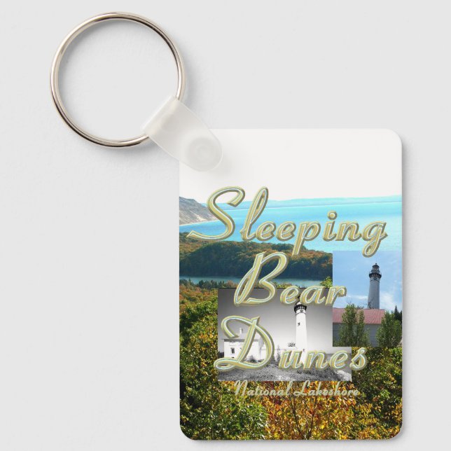 TOP Sleeping Bear Dunes Keychain (Front)