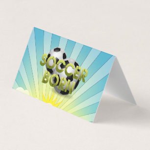 TOP Soccer Born Business Card