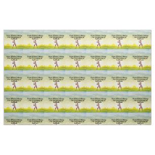 TOP Softball Dreams Fabric