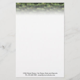 Top Spruce Border Stationery