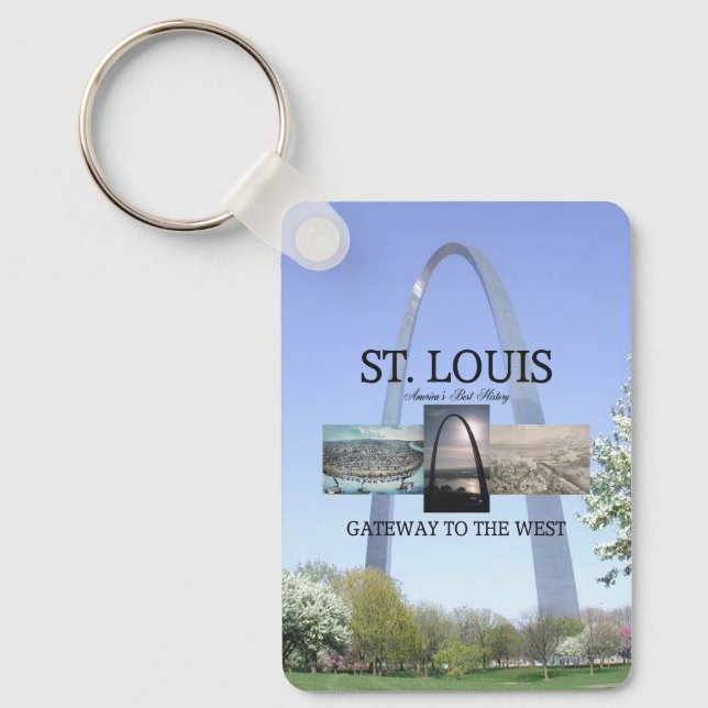TOP St. Louis Gateway Keychain (Front)