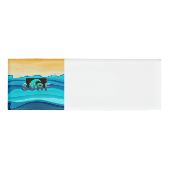 TOP Surf Name Tag (Front)