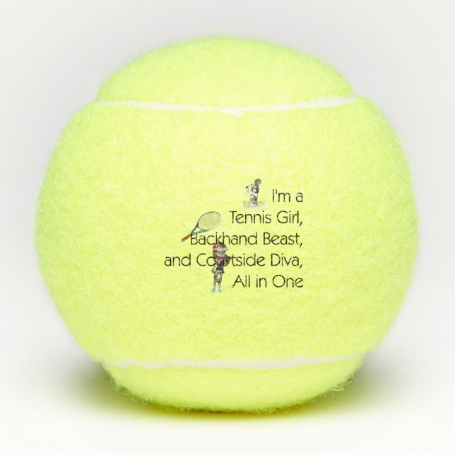 TOP Tennis Diva Balls (Front)