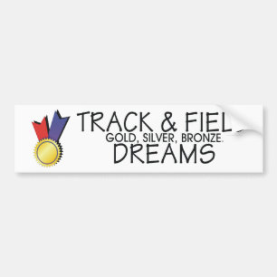 TOP Track Dreams Bumper Sticker