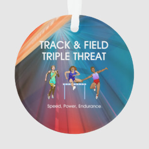 TOP Track Triple Ornament