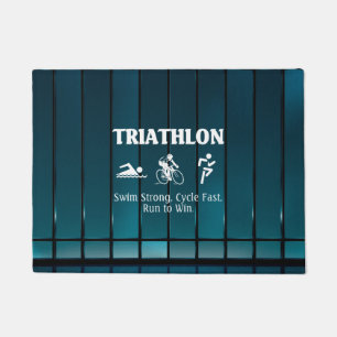 TOP Triathlon Doormat