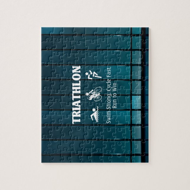 TOP Triathlon Jigsaw Puzzle (Vertical)