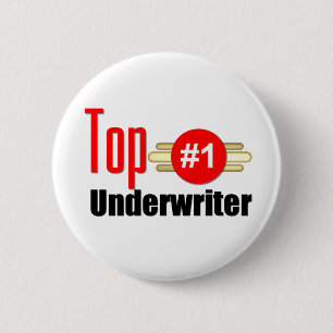 Top Underwriter 6 Cm Round Badge