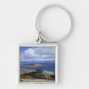 Top view: burra sound, graemsay & orkney mainland key ring