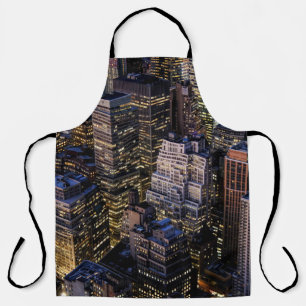TOP VIEW OF CITY BUILDING APRON