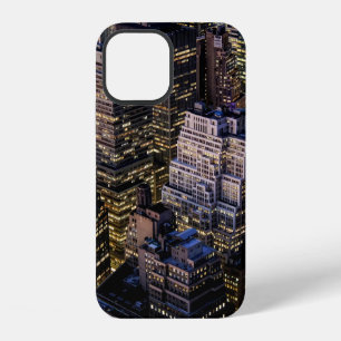 TOP VIEW OF CITY BUILDING iPhone 12 CASE
