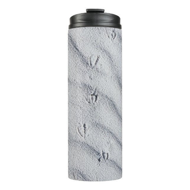 Top view of sand dunes thermal tumbler (Front)