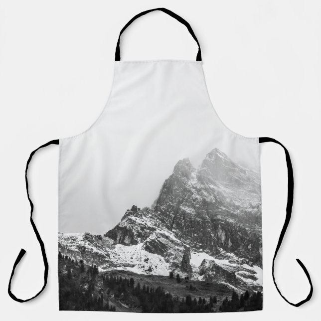 TOP VIEW OF SNOWY MOUNTAIN APRON (Front)