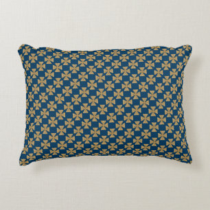 Top view of the hunt cartridges decorative cushion