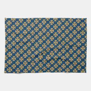 Top view of the hunt cartridges tea towel