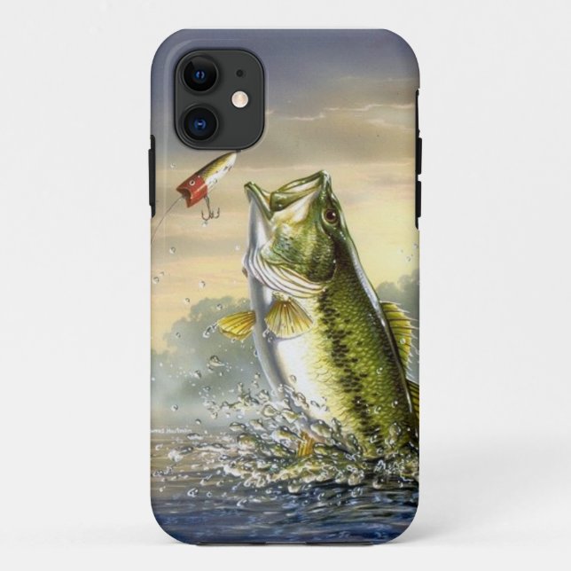 Top Water Action - Largemouth Case-Mate iPhone Case (Back)