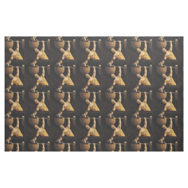 TOP Weightlifting Old School Fabric (Fat Quarter)
