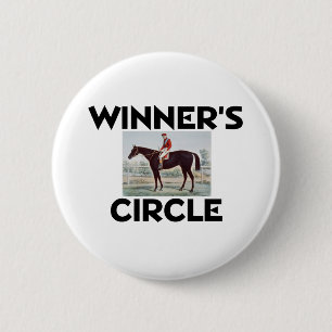 TOP Winner's Circle 6 Cm Round Badge