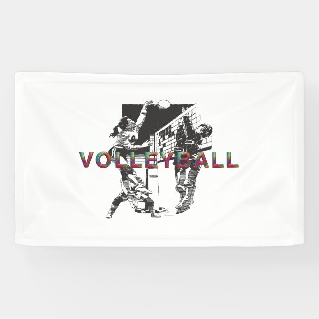 TOP Women's Volleyball Banner (Horizontal)