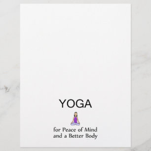 TOP Yoga Slogan Flyer