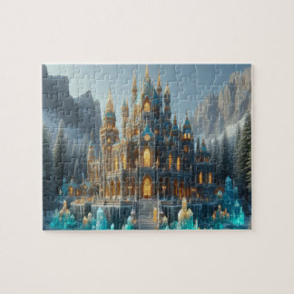 Topaz and Citrine Ice Castle Puzzle