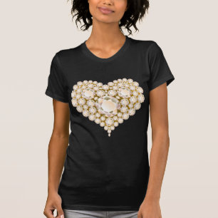 Topaz Heart Gems T-Shirt