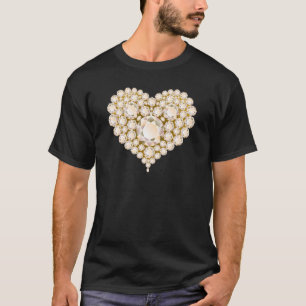 Topaz Heart Gems T-Shirt