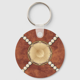 TOPAZ & Pearls CUSTOM  KEYCHAIN