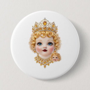 Topaze Kewpie Fan Badge Large