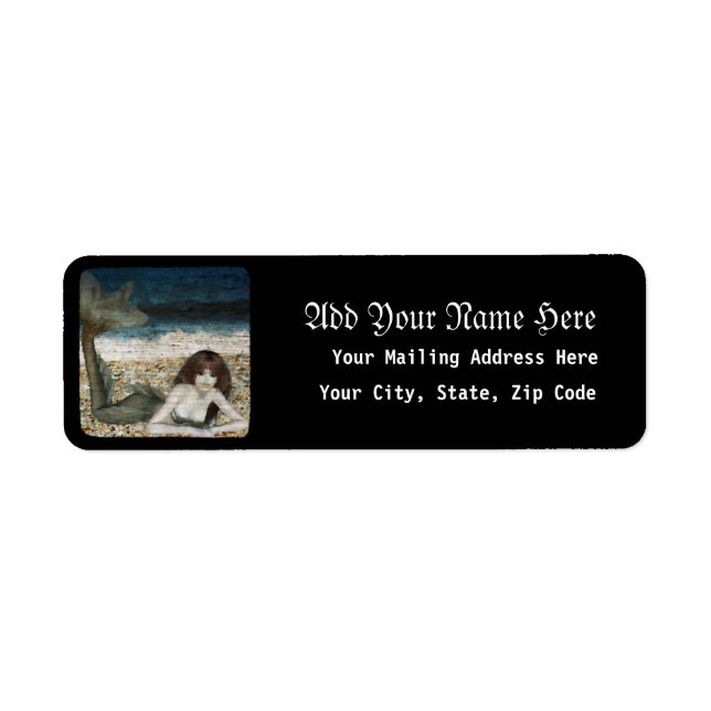 Topazia Address Label Return Address Label (Front)