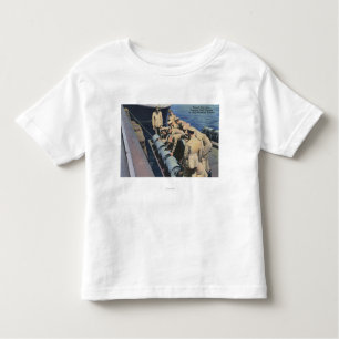Topedo Boat Crew Prepares Depth Charge - US Navy Toddler T-Shirt