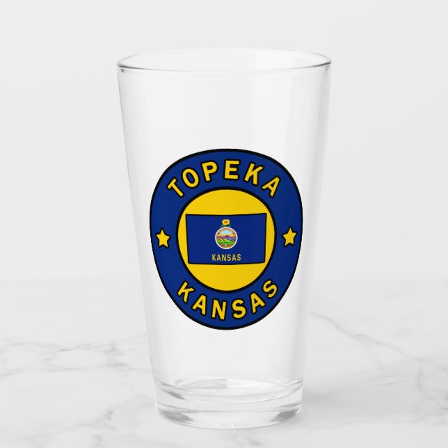 Topeka Kansas Glass (Front)