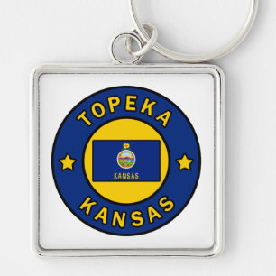 Topeka Kansas Key Ring