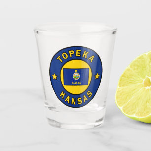 Topeka Kansas Shot Glass