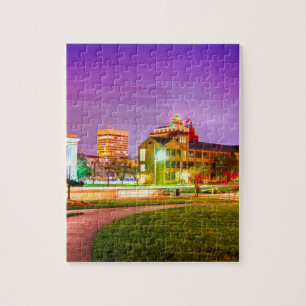 Topeka Kansas skyline Jigsaw Puzzle