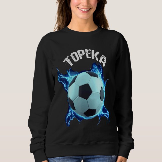 Topeka Soccer Retro Sweatshirt (Front)