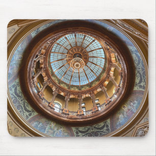 Topeka State Capitol dome Mouse Pad