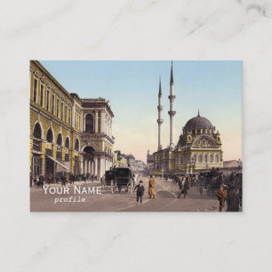 Tophane square ,Istanbul Business Card