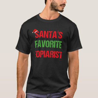 Topiarist Funny Pajama Christmas Gift T-Shirt