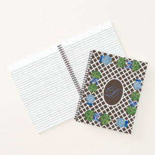 Topiary Topiaries Chinoiserie Ginger Jar Jars Notebook