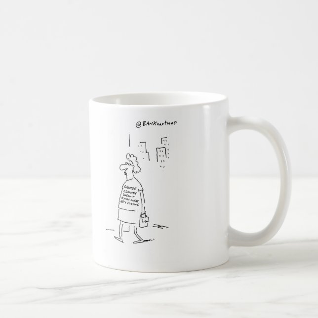 Topical George Clooney Mug (Right)