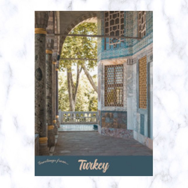 Topkapi Palace in Istanbul Turkey Postcard (Creator Uploaded)