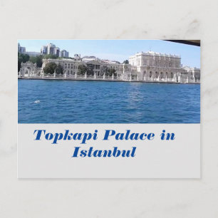 Topkapi Palace in Istanbul, Turkey Postcard