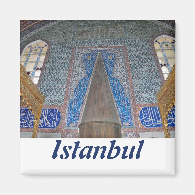 topkapi palace interiors Magnet (Front)