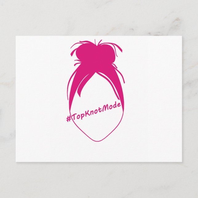 Topknotmode Merchandise Postcard (Front)