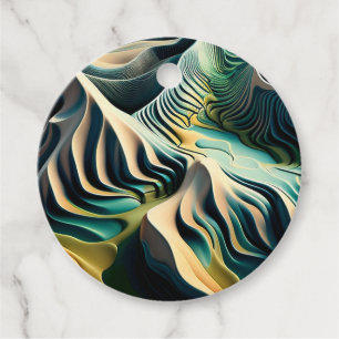 Topographic Currents Favour Tags